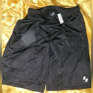 Boy's Black Athletic Shorts XXL(16)